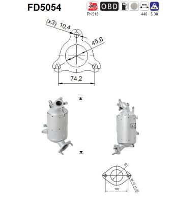 AS Roetfilter (FD5054)