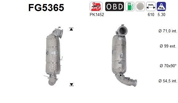 AS Roetfilter (FG5365)