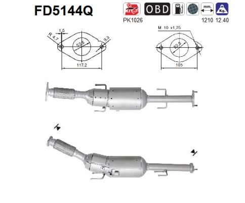 AS Roetfilter (FD5144Q)