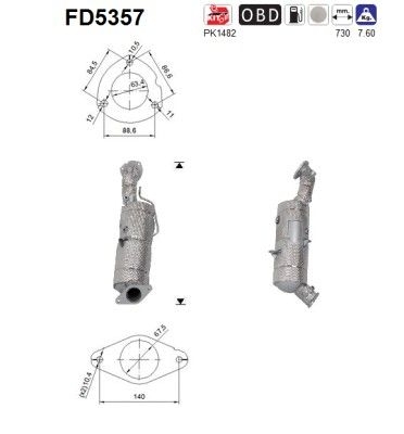 AS Roetfilter (FD5357)