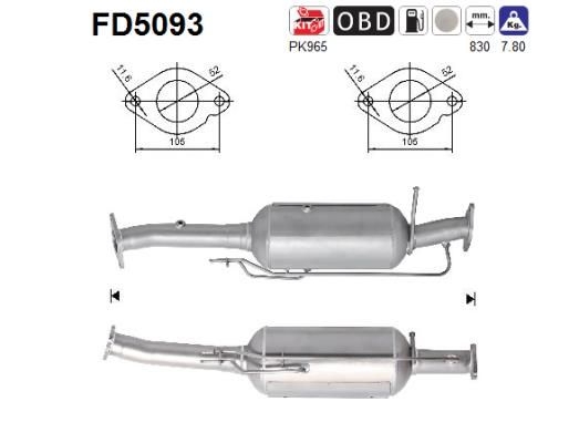 AS Roetfilter (FD5093)