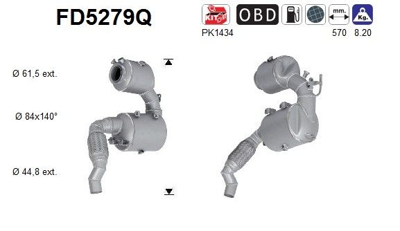 AS Roetfilter (FD5279Q)