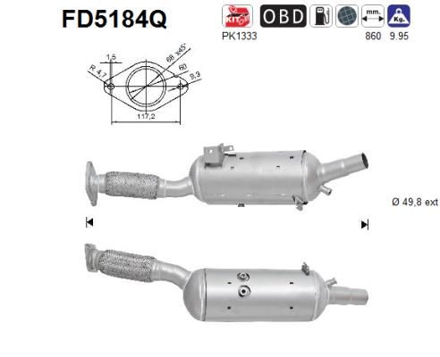 AS Roetfilter (FD5184Q)