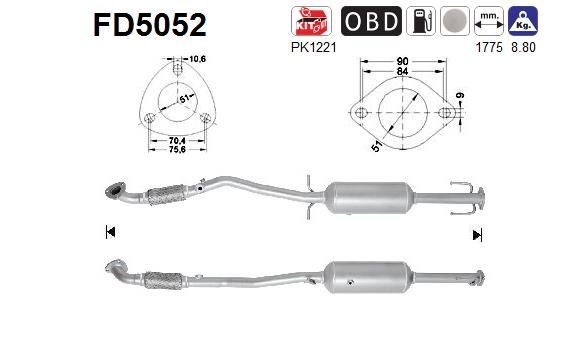 AS Roetfilter (FD5052)