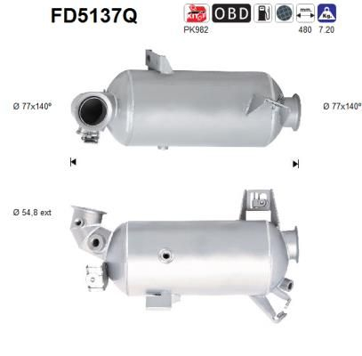 AS Roetfilter (FD5137Q)