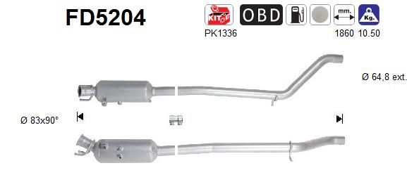 AS Roetfilter (FD5204)