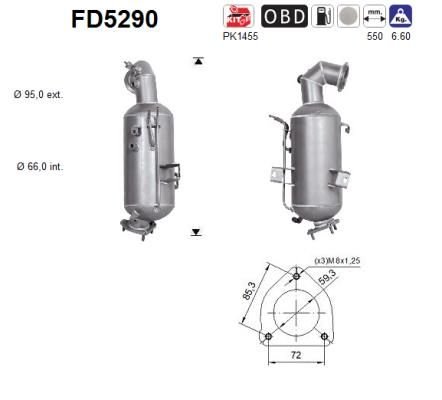 AS Roetfilter (FD5290)