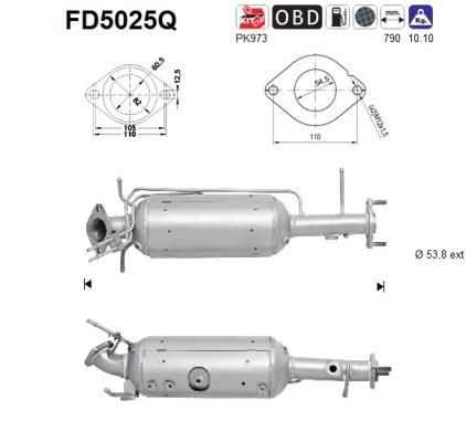 AS Roetfilter (FD5025Q)