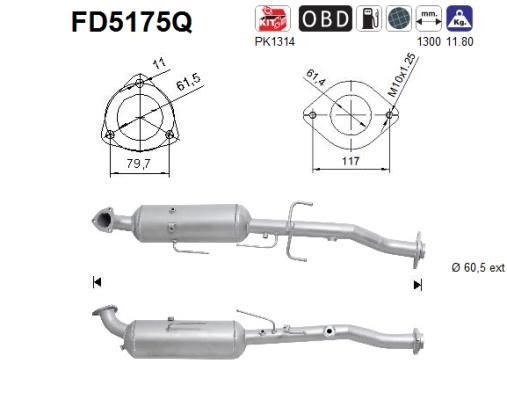 AS Roetfilter (FD5175Q)