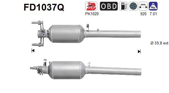 AS Roetfilter (FD1037Q)