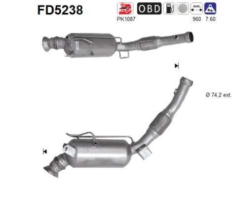 AS Roetfilter (FD5238)