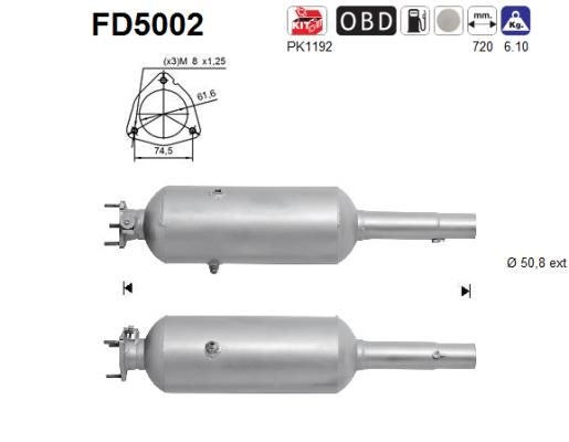 AS Roetfilter (FD5002)