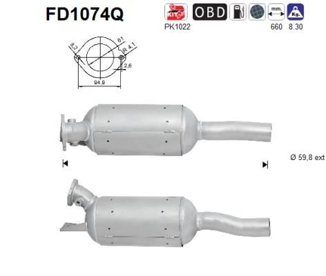 AS Roetfilter (FD1074Q)