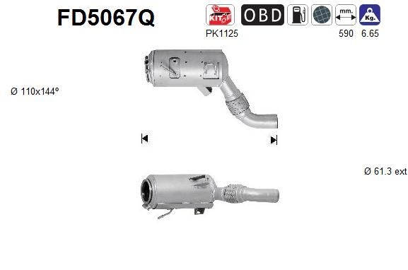 AS Roetfilter (FD5067Q)