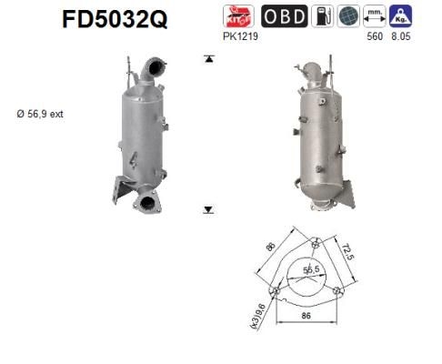 AS Roetfilter (CAPI) (FD5032Q)