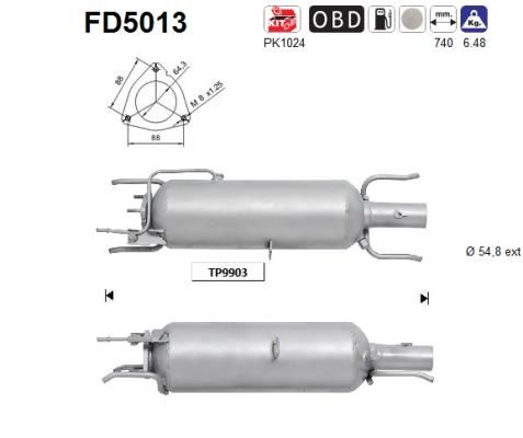 AS Roetfilter (CAPI) (FD5013)