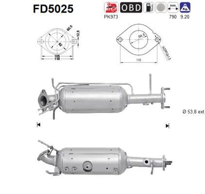 AS Roetfilter (FD5025)