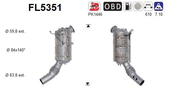 AS Roetfilter (FL5351)