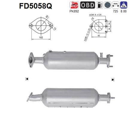 AS Roetfilter (FD5058Q)