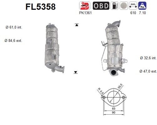 AS Roetfilter (FL5358)