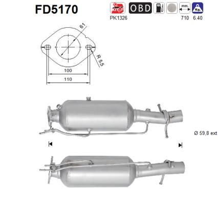 AS Roetfilter (FD5170)