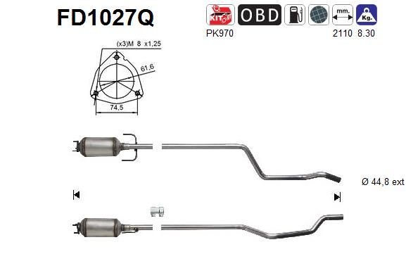 AS Roetfilter (FD1027Q)