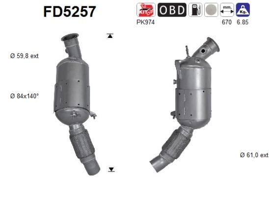 AS Roetfilter (FD5257)
