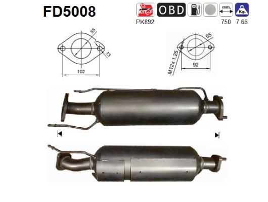 AS Roetfilter (CAPI) (FD5008)