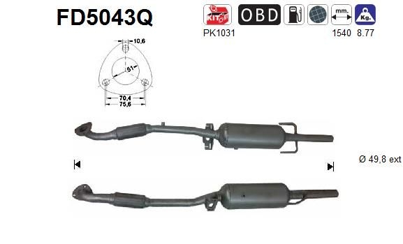 AS Roetfilter (FD5043Q)