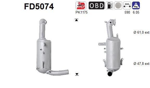 AS Roetfilter (FD5074)