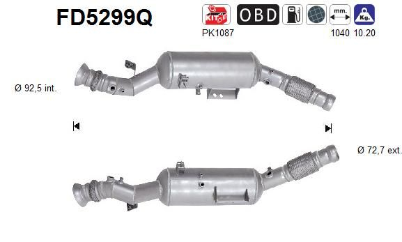 AS Roetfilter (FD5299Q)