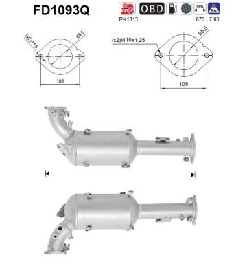 AS Roetfilter (FD1093Q)