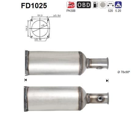 AS Roetfilter (FD1025)