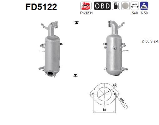 AS Roetfilter (FD5122)