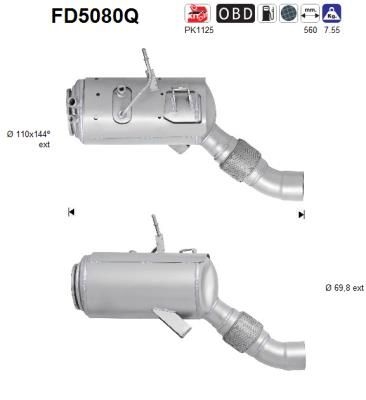 AS Roetfilter (FD5080Q)