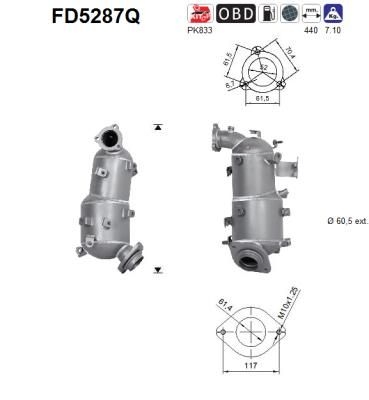 AS Roetfilter (FD5287Q)