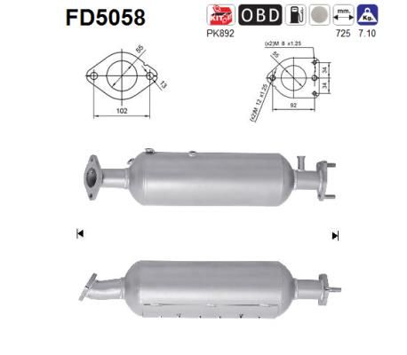 AS Roetfilter (FD5058)
