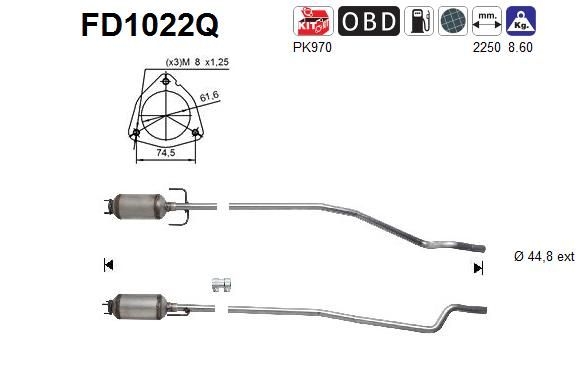 AS Roetfilter (FD1022Q)