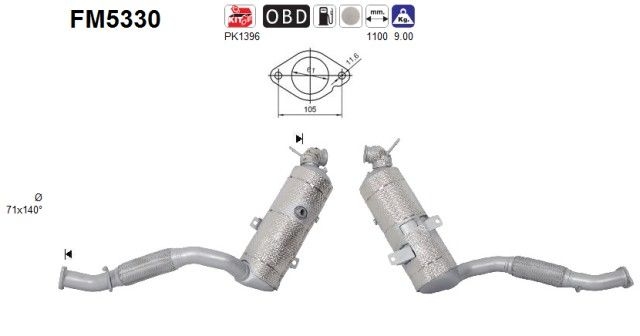 AS Roetfilter (FM5330)