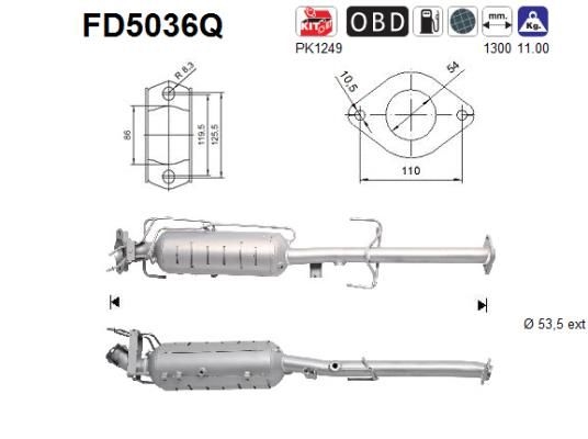 AS Roetfilter (FD5036Q)