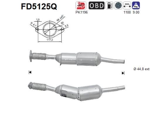 AS Roetfilter (FD5125Q)