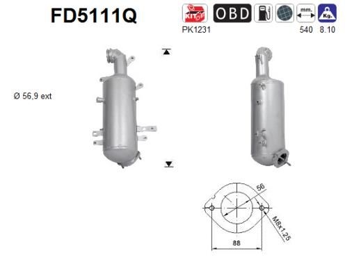 AS Roetfilter (FD5111Q)