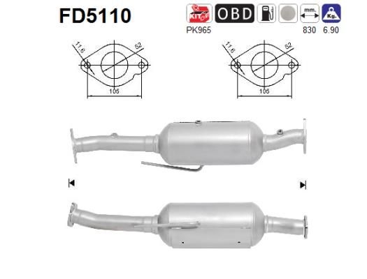 AS Roetfilter (FD5110)