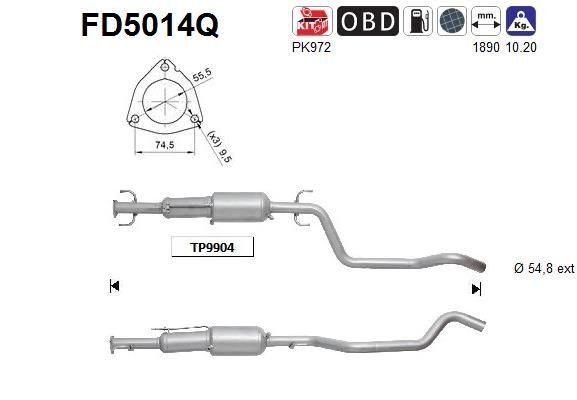 AS Roetfilter (FD5014Q)