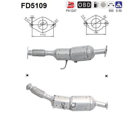 AS Roetfilter (FD5109)