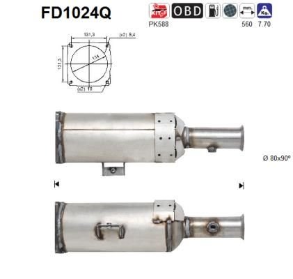 AS Roetfilter (FD1024Q)