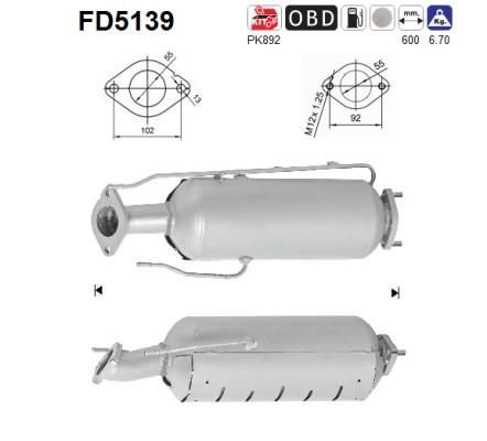 AS Roetfilter (FD5139)