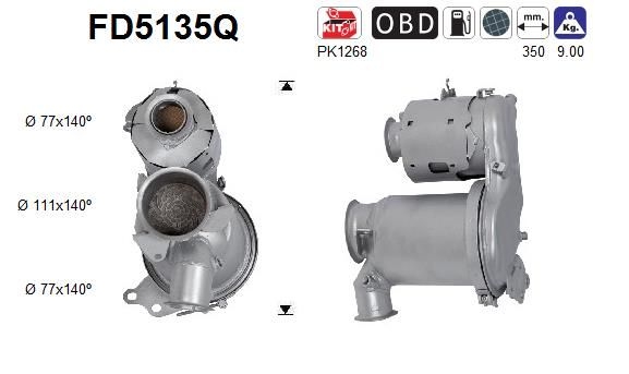 AS Roetfilter (FD5135Q)