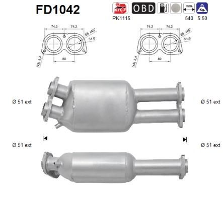 AS Roetfilter (CAPI) (FD1042)