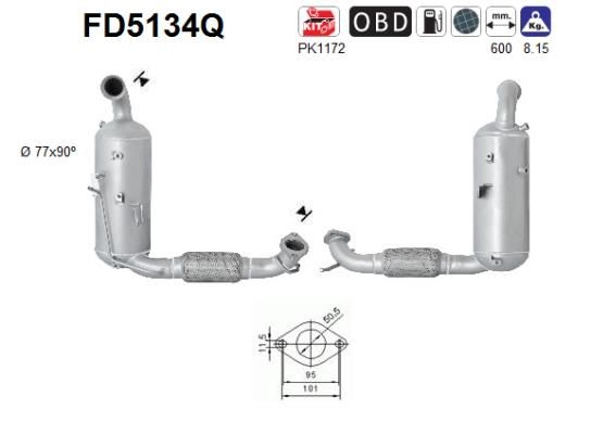 AS Roetfilter (FD5134Q)